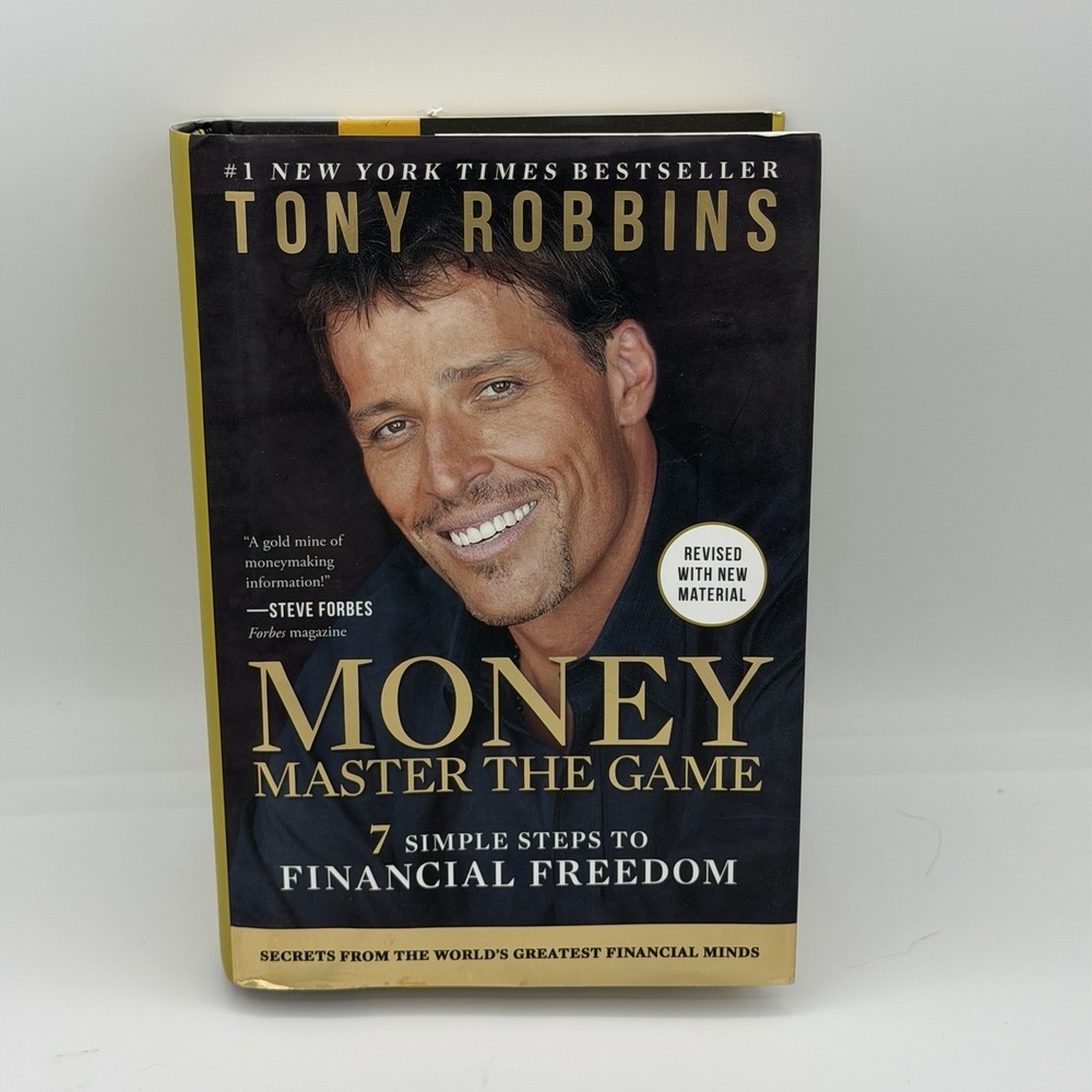 MONEY Master the Game : 7 Simple Steps to Financial Freedom by Tony Robbins...